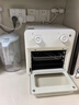 ±0日本正负零 空气炸烤箱 空气炸锅一体机13L电烤箱家用迷你多功能定时热风循环烘焙低脂无油空烤箱 米白色 13L 实拍图