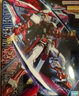BANDAI万代模型 MG 1/100  红色异端高达 改/GUNDAM 实拍图