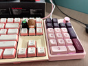 珂芝（KZZI）K20无线三模机械键盘19键带旋钮数字小键盘RGB灯光TOP结构PBT球帽全键热插拔弥豆紫相逢轴 实拍图