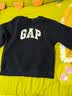 GAP男女装仿羊羔绒贴布绣抓绒卫衣套头上衣609065 海军蓝 L (175/96A)亚洲尺码【偏大,建议拍小一码】 实拍图