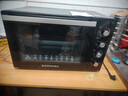 菲帝耐电烤箱商用大容量120L升家用私房烘焙全自动多功能热风炉蛋糕面包披萨月饼烤红薯地瓜机烤鸡烤肉 镜面黑120L（全功能顶配豪华款） 实拍图