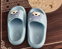 朴西儿童拖鞋室内居家浴室防滑外穿2025男女童夏季新款小熊凉拖鞋 浅水蓝 【萌趣小熊造型】 26  -27 (180mm) 实拍图