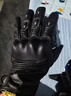 摩多狼（MOTOWOLF）摩托车手套冬季加绒加厚保暖防风羊皮防摔机车男女骑士骑行装备 实拍图