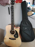 萨伽（SAGA） 吉他sf700单板面单民谣萨迦木吉他入门初学者萨嘎乐器 41英寸D桶SF700C原木色缺角 实拍图