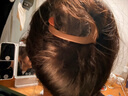 歌妮（Goody）升级零压力发夹后脑勺头饰丸子头盘发神器柔韧瑜伽无压感轻运动 升级版大号咖啡（可盘发发量多） 实拍图