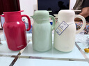 哈尔斯保温水壶316L不锈钢家用保温壶大容量热水壶开水暖壶 丹枫红2L 实拍图