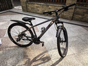 JEEP吉普山地车自行车双碟刹变速减震镁合金成人通勤越野山地车-MX100 薄墨灰【轻量高颜值镁合金车架】 27.5寸（适合身高160-185CM） 27速-短途骑行【可锁死减震前叉】 实拍图