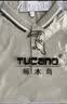 啄木鸟（TUCANO）短袖t恤男夏季商务休闲拼色海鸥领polo衫百搭上衣男装抹茶绿4XL 实拍图