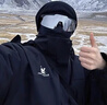 璞韵（PUYUN）骑行防护墨镜男款登山户外运动防风沙自行车山地车护目太阳眼镜女 黑框水银片 实拍图
