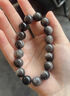 蔓笙手串男盘玩黑曜石手链男士潮流时尚简约学生手环百搭男生手把件 12mm 实拍图