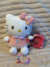 Hello Kitty正版凯蒂猫公仔玩偶毛绒玩具布娃娃靠垫抱枕 裙装蝴蝶款23cm 实拍图