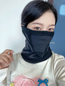 梦多福骑行面罩防风面罩男士口罩冬季保暖防寒面罩半脸多功能护耳颈脖套 暗夜黑-爆款推荐 1个 均码 实拍图