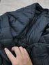 鸭鸭（YAYA）2025秋冬新款轻薄羽绒服男士内胆短款休闲百搭鸭绒保暖外套K 黑色 M 实拍图