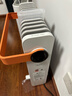美的（Midea）【暖阳系列】取暖器/电热油汀/加热电暖器/立式电暖气/家用WIFI智能遥控防烫加湿恒温 HYW22KRB 实拍图