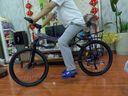 凤凰折叠山地车自行车变速软尾越野骑行成人男士女式初中生青少年单车 消灰辐条/折叠双减震/建大轮胎 24英寸【适合145-170cm】 24速(35%客户选择) 实拍图