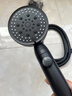 Rosecret【德国】增压淋浴花洒喷头全套强劲家用多功能洗澡手持莲蓬喷头 【幻夜黑】单喷头+1.5米防爆软管 硅胶出水孔密集大出水量畅享淋浴 实拍图