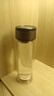 【⭐京东物流配送】高硼硅双层玻璃杯大容量泡茶杯水杯子茶水分离 【活动】 350ml 1只 实拍图