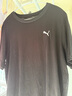 彪马（PUMA）纯色宽松短袖T恤男女情侣款新款夏季运动上衣 690409 黑色-01 L (180/100A) 实拍图