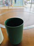 JAJALIN旅行洗漱杯可拆2个刷牙杯牙缸创意简约牙具盒旅游洗漱杯套装浅绿 实拍图