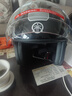 雅马哈摩托车电动车头盔3C认证男女四季轻便安全帽四分之三盔春夏 白剑（贴面版型） XL 实拍图