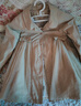 戴维贝拉（DAVE＆BELLA）女宝宝风衣儿童网纱拼接外套秋季新款小童上衣女童衣服幼童外衣 卡其色【现货】 110 cm（建议身高100-110cm） 实拍图