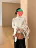 莫代尔半高领德双面绒打底衫女秋冬新款内搭加厚可外穿保暖内衣打底衫 杏色半高领【暖绒加厚保暖】 L 【适合105-115斤】 实拍图