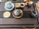 黑乌檀木茶盘整块实木家用茶台套装全自动电磁炉一体烧水茶具托盘 黑檀木 单茶盘+90*45*4.5CM 实拍图