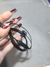 【爆款】重低音有线耳机 时尚入耳式手机电脑MP3通用 游戏带麦耳机适用小米华为oppo荣耀vivo 商务黑色【3.5mm接口】 实拍图