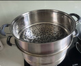 康巴赫蒸锅304不锈钢蒸笼双层复合底汤煮锅燃气灶电磁炉通用【旗舰款】 【升级防烫】 3层 32cm 实拍图
