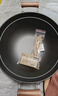 典匠大铁锅铸铁加深家用炒锅无涂层生铁锅圆底双耳炒菜锅具36cm 实拍图