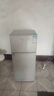 长城（GREAT WALL FRIDGE）家用迷你小冰箱小型冷冻冷藏保鲜宿舍出租房办公室节能省电双开门电冰箱 银色119L【一级能效 全国联保】 实拍图