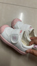 牧童幼儿园鞋春秋款室内鞋男童防撞学步鞋女宝宝小白鞋 白桃粉1 26 实拍图