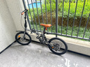 永久软尾避震折叠自行车7变速20英寸男女式成人学生城市小跑车 灰 实拍图