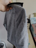迪卡侬户外运动保暖舒适儿童抓绒衣 浅灰色2763363 131-140cm8-9岁 实拍图