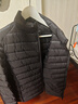 京东京造【air+零压羽绒】轻薄羽绒服男外套冬立领白鸭绒 曜石黑XL 实拍图