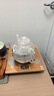 金灶（KAMJOVE）自动上水电热水壶 全智能玻璃煮水壶 底部上水茶台烧水壶保温一体 香槟金 1个 实拍图