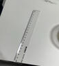 晨光（M&G）文具透明尺子小学生直尺30cm文具考试专用 刻度清晰韧性耐磨ARL96005中考高考 实拍图