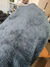 无印良品加厚法兰绒毛毯午睡毛巾被毯子毛毯被子空调毯盖毯 200*230cm灰色 实拍图