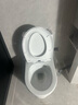 箭牌（ARROW）卫浴大冲力喷射虹吸式防臭节水马桶家用缓降盖板连体抽水坐便器 【T32 】双漩劲冲12609 305/300mm 实拍图