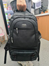 七匹狼双肩包男士背包2025新款大容量商务出差休闲旅行包户外登山包书包 大号60L黑色【可登机免托运 2-3天出行】 实拍图