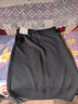 优衣库女装快干休闲窄身长裙/半身裙裙子485599 69 藏青色 XS 实拍图