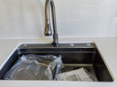JOMOW水槽5.0加厚厨房大单槽一体盆304不锈钢洗碗池多功能洗菜盆 A套餐60*45【空槽下水无配件】 实拍图