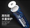 德力普（Delipow）18650锂电池 3.7V-4.2V大容量充电锂电池套装强光手电筒专用平头 实拍图