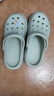 她享洞洞鞋女沙滩鞋凉拖鞋外穿 TE552 白蓝-升级版 38/39 实拍图