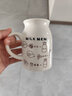 贝瑟斯早餐杯 陶瓷马克杯 笑脸牛奶杯水杯 茶杯喝水杯cup可爱超萌杯子 实拍图