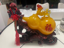 禾笙堂开业礼品葫芦貔貅摆件乔迁之喜搬家礼物酒柜工艺客厅玄关装饰摆设 新蜜蜡款-大号30CM宽15CM高27CM 实拍图