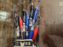 晨光(M&G)文具K35按动中性笔学生0.5签字笔商务子弹头水笔医生处方笔办公用品蓝色6支笔+6支芯 实拍图