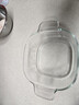 Glasslock进口耐钢化热玻璃碗带盖沙拉碗微波炉可用大双耳汤面碗1250ml 实拍图