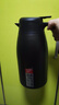 炊大皇保温壶304不锈钢家用大容量防滑底保温壶 雅黑 2.2L 实拍图