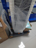 好嘉居 折叠平板手推车【四角防撞】载重400斤72*48cm4寸轻音轮-商务灰 手推拉货搬运小拖车装修工厂 实拍图
